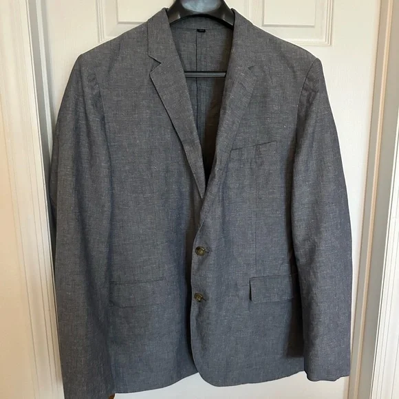 J.Crew Ludlow Slim Fit Chambray Suit